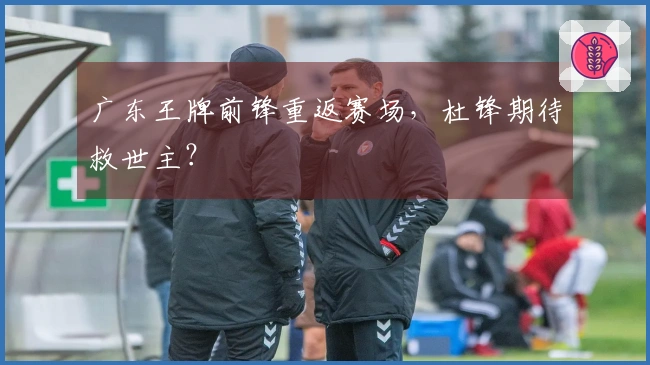广东王牌前锋重返赛场，杜锋期待救世主？